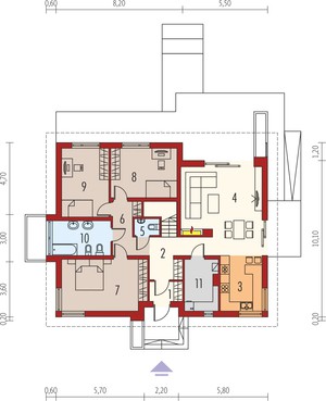 Nový RD 4+1 na pozemku 1450m2 Děčín 