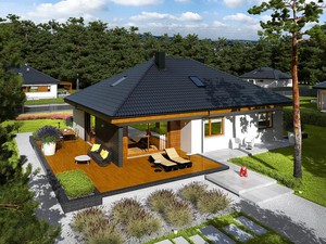 Nový RD 3+kk/G na pozemku 1500m2 Děčín 