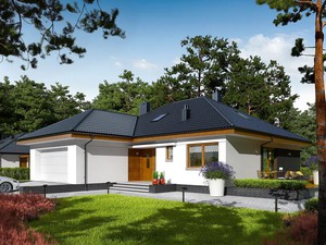 Nový RD 3+kk/2G na pozemku 780m2 Benátky nad Jizerou.