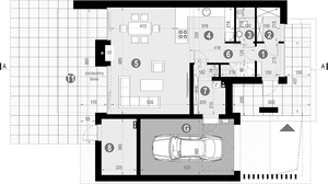 Nový prostorný RD 4kk/G na pozemku 820m² Velké Přílepy