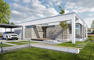 Nový RD 4kk na pozemku 850m² Velké Přílepy