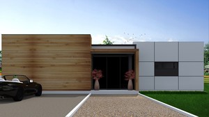 Rodinný dům ART NOVA 130, 5+1 s obytnou plochou 132,9 k dodávce kamkoliv na Váš pozemek v ČR